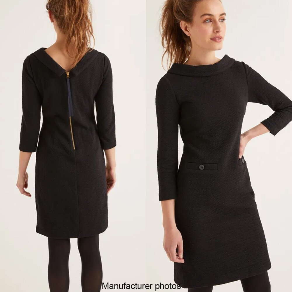 Boden Bessie Jacquard Dress - Picture 11 of 11